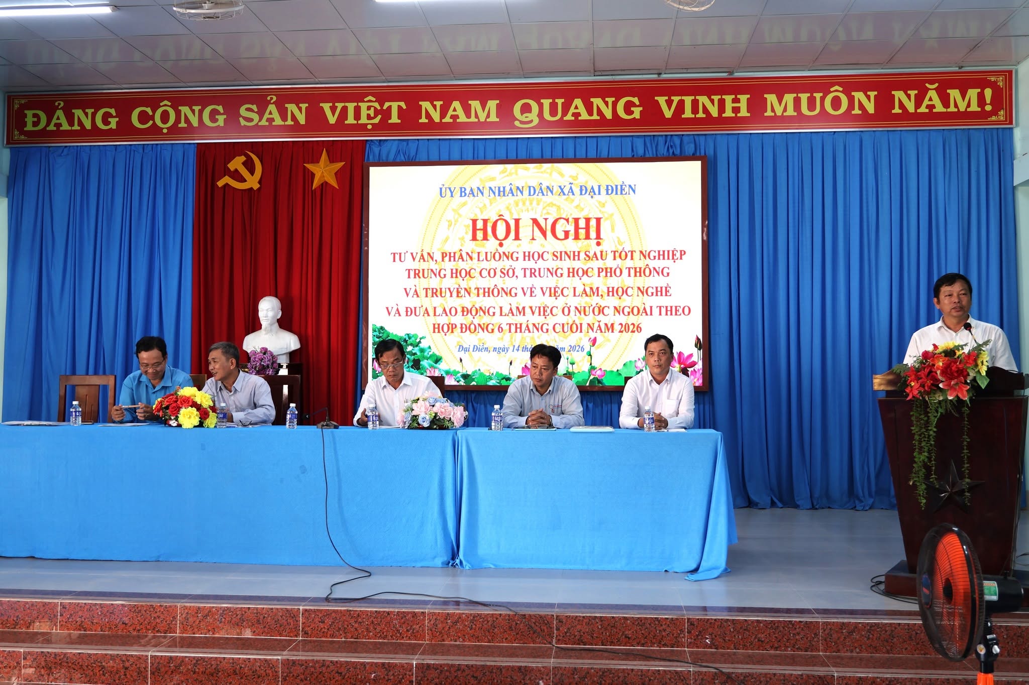 Đại Điền Tư vấn, phân luồng học sinh sau tốt nghiệp THCS, THPT và truyền thông về việc làm, học nghề và đưa lao động làm việc ở nước ngoài theo hợp đồng