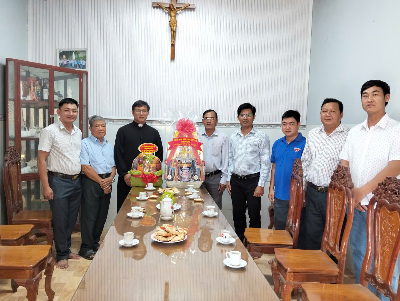 LÃNH ĐẠO XÃ ĐẠI ĐIỀN THĂM, CHÚC MỪNG LỄ GIÁNG SINH CÁC NHÀ THỜ NHÂN DỊP NOEL 2025