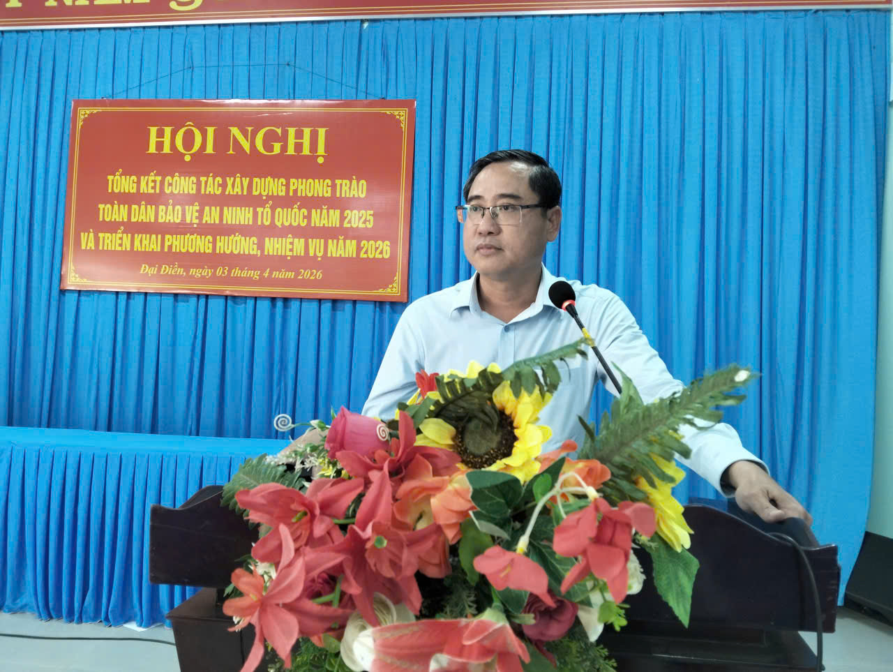 ĐẠI ĐIỀN TỔ CHỨC HỘI NGHỊ TỔNG KẾT CÔNG TÁC XÂY DỰNG PHONG TRÀO TOÀN DÂN BẢO VỆ AN NINH TỔ QUỐC NĂM 2025 VÀ TRIỂN KHAI PHƯƠNG HƯỚNG, NHIỆM VỤ NĂM 2026